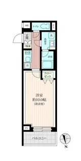 「防音マンション」プラネソシエプラス桜台【3階】の間取り