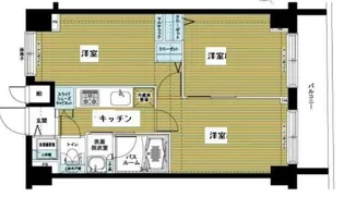 フェニックス日本橋兜町弐番館【7階】の間取り