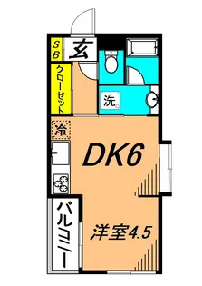 パークアベニュー【4階】の間取り