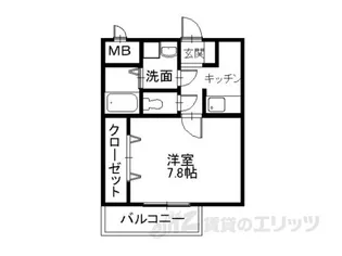 サウス メディオ【2階】の間取り