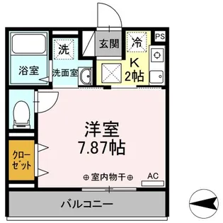 東京都調布市国領町4【アパート】の間取り