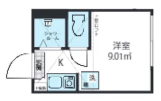 東京都板橋区大谷口1【アパート】の間取り