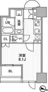 東神田テラスレジデンス【5階】の間取り