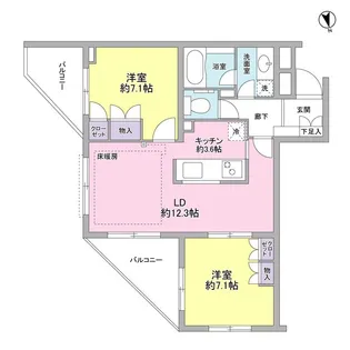 TheCenturyMiyazakidaiの間取り