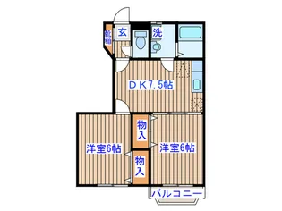 アーバンプレイス【1階】の間取り