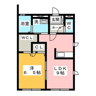カターニオン【2階】の間取り