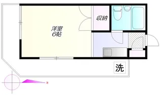 津久井マンション【3階】の間取り