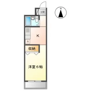 ホームレジデンスA【3階】の間取り