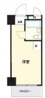 トップ・ルーム横浜【5階】の間取り