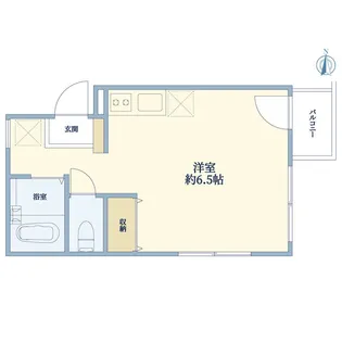 パレスエスプリ【3階】の間取り