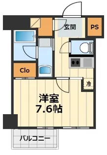プレシャスハーモニー八王子【13階】の間取り