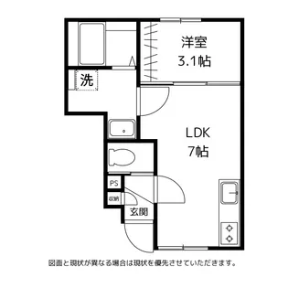 グレースセゾン【1階】の間取り