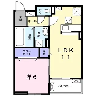 プルミエ【1階】の間取り