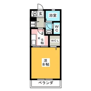 湘南台ドレミIII【1階】の間取り