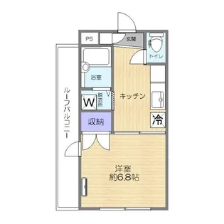 ベルフラワー【3階】の間取り