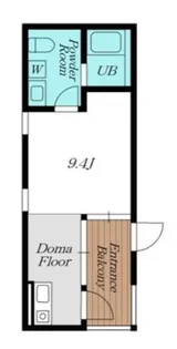 Growth Terrace 蒲田【2階】の間取り