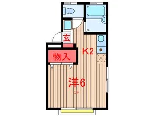 GMハイツ【2階】の間取り