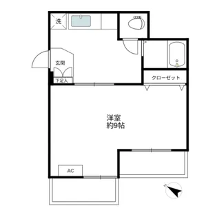 COPERU田園【1階】の間取り