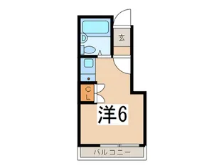 師岡パレス【1階】の間取り