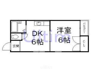 カヤビル【4階】の間取り