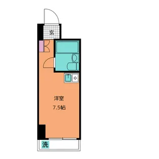 ライオンズマンション伊勢佐木長者町第2【2階】の間取り