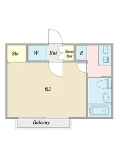 カーサクレールIII【2階】の間取り