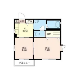 フォーレンス【2階】の間取り