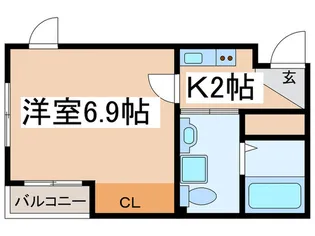 Collage【1階】の間取り