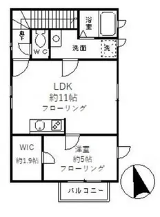 ロンド荻窪【2階】の間取り