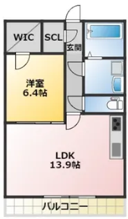 Jouer Cybele【1階】の間取り