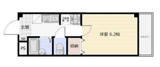 ル アージュ草津【2階】の間取り