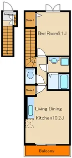 チェリーあい【2階】の間取り