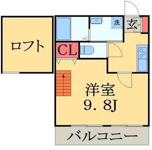 コルヌイエ【2階】の間取り