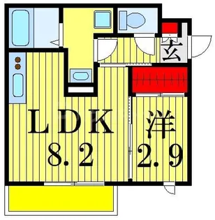 カーサグランデ本八幡【3階】の間取り