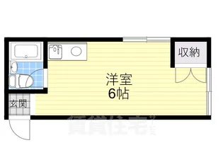 グランホーム大日駅前【4階】の間取り