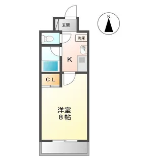 ベルステージ竹の山I【2階】の間取り