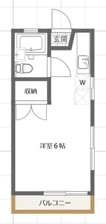 コーポ石井【2階】の間取り
