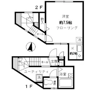 ハウス プラネットの間取り