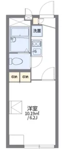 レオパレスかたくり【1階】の間取り
