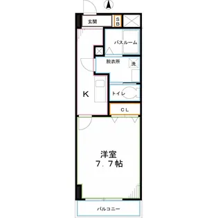 ネルメッツォ国分寺【3階】の間取り