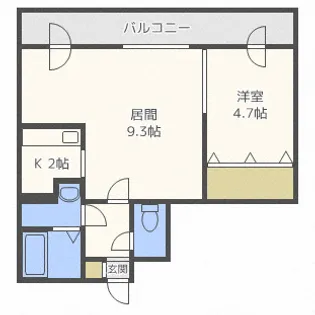 グランメゾン麻生【3階】の間取り