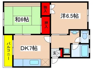コ-ポ 宇津木第2【3階】の間取り