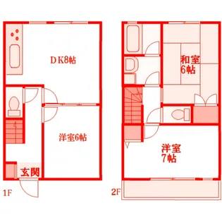 ハウゼMの間取り