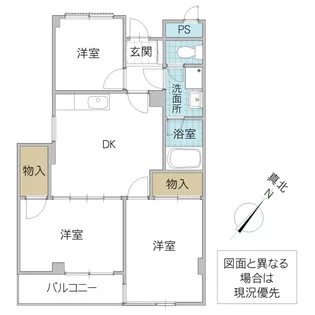 ヒルズM【2階】の間取り