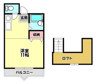 ロフトクラブ【1階】の間取り
