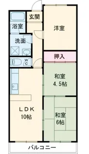 センチュリー宮町【3階】の間取り