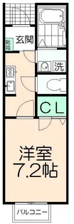 フォーシーズンズ聖蹟【1階】の間取り