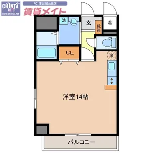 セント アビエス【3階】の間取り