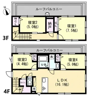 エフティヒア西品川【3階】の間取り