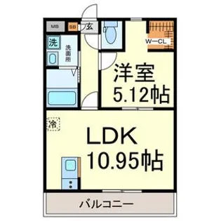 A・City常滑原松【1階】の間取り